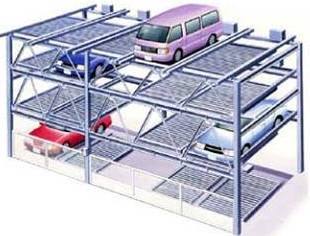 Modular Lift-slide Parking Garage